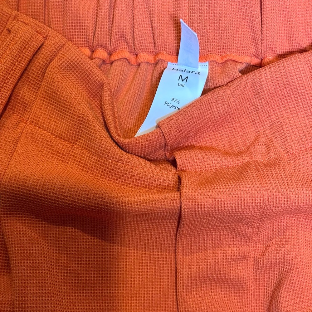 Halara waffle knit pants
